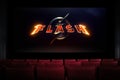 The Flash movie in the cinema. Astana, Kazakhstan - May 15, 2023.
