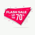 Abstract slash sale modern background