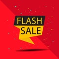 Flash Sale Promotion banner template design and new colection sale tags .Vector illustration. Premium Vector