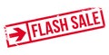 Flash Sale rubber stamp Royalty Free Stock Photo