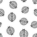 Flash sale rubber stamp seamless pattern background. Business co Royalty Free Stock Photo