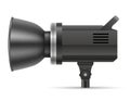Flash for softbox on tripod in photo studio vector illustration Royalty Free Stock Photo