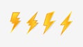 Flash thunder bolt icon