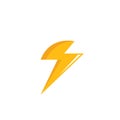 flash thunder bolt illustration vector icon concept design Royalty Free Stock Photo