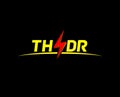 Flash Thunderbolt Energy Power Logo vector linear battery icon Royalty Free Stock Photo