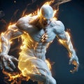 The Flash transforms into a villainous character, Dara& x27;s ghost. Generative AI