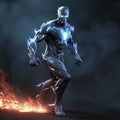 The Flash transforms into a villainous character, Dara& x27;s ghost. Generative AI