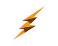 Flash tunderbolt logos template symbol