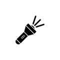 Flashlight vector icon Royalty Free Stock Photo