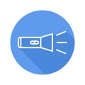 Flashlight icon vector design template basic RGB Royalty Free Stock Photo