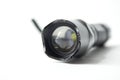 flashlight on a white background Royalty Free Stock Photo