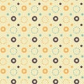 Flashy circle pa seamless pattern