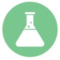 Flask Isolated Vector icon which can be easily modified or edit Royalty Free Stock Photo