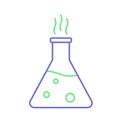 Flask of lab Isolated Vector icon that can be easily modified or edited Royalty Free Stock Photo