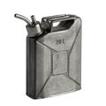 Flask in the shape of the canister Royalty Free Stock Photo