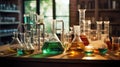 flasks chemistry equipment