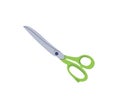 Flast style green scissors