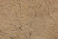 flat adobe plastered wall texture Royalty Free Stock Photo