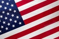 Flat American Flag Background Stars and Stripes