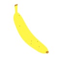 Flat banana