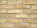Flat brick wall