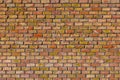 flat brick wall texture and background with diagonal bricks storage imprints Royalty Free Stock Photo