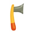 Hatchet Flat Icon Royalty Free Stock Photo