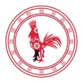 flat chinese rooster