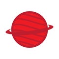 Flat color globe icon Royalty Free Stock Photo