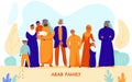 Arabs Big Family Composition