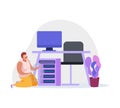 System Administrator Icon Royalty Free Stock Photo