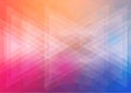Flat colorful background with triangles Royalty Free Stock Photo