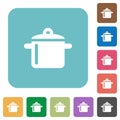 Flat cooking icons