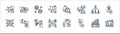 Flat coronavirus line icons. linear set. quality vector line set such as quarantine, sick, transmission, protection, transmission