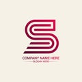 Creative and unique s letter logo design