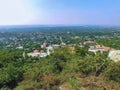 The gorgeous view from a hilltop temple in Burma