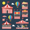 Flat design of carnival festival