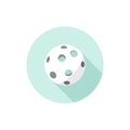 Flat design Floorball Ball