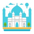 Flat design Gateway of India