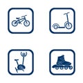 Flat design icons sport set Royalty Free Stock Photo