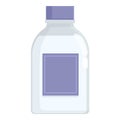Blank label medicine bottle illustration Royalty Free Stock Photo