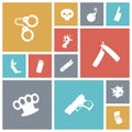 Flat design miscellaneous icons