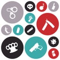 Flat design miscellaneous icons