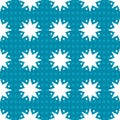 Snowflake outline pattern. Vector clean design background. Royalty Free Stock Photo