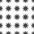 Snowflake outline pattern. Vector clean design background. Royalty Free Stock Photo