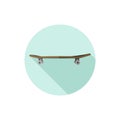 Flat design Skateboard Royalty Free Stock Photo