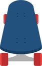 Flat Design Skateboard Vector Illustration Royalty Free Stock Photo