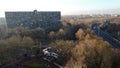 Flat in the Dutch city of Zaandam. High-rise buildings for the home.