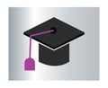 Flat education icon illustration - vector Royalty Free Stock Photo