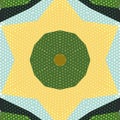 Flat ethnic seamless pattern.